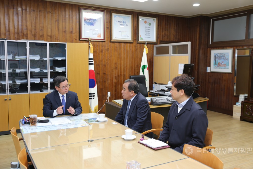 이갑돌이사 서천군청 방문(업무 협의)