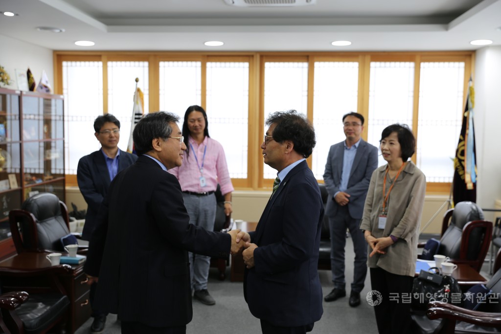 한국해양과학기술원 방문 업무협의