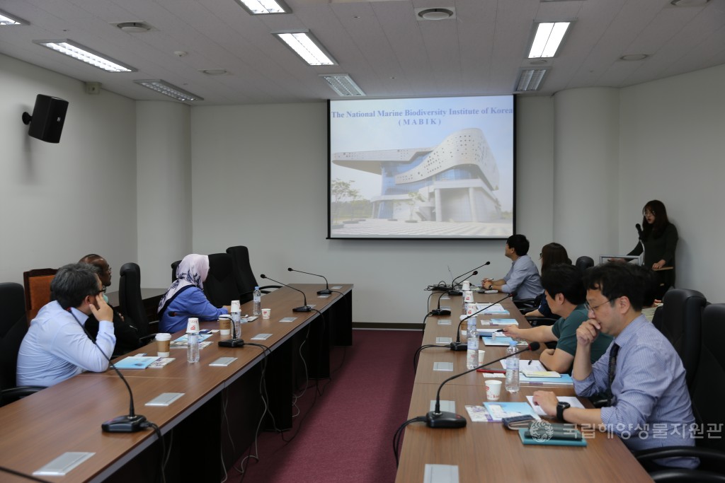 말레이시아대학교 보르네오 수산연구소, 전남대학교 수산과학연구소 연구진 내방